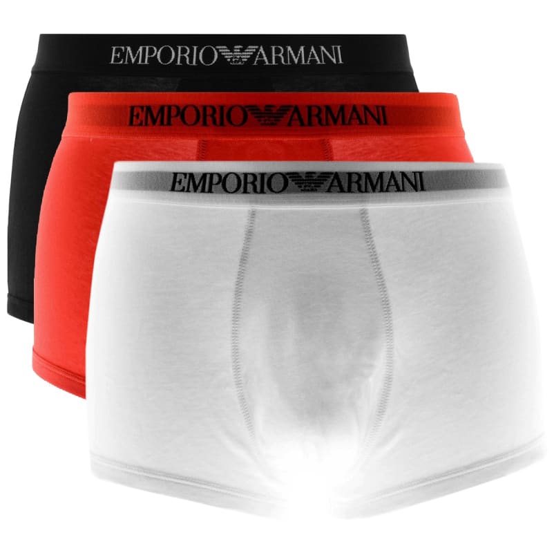 Alternative Image for ProductEmporio Armani Underwear 3 Pack Trunks1